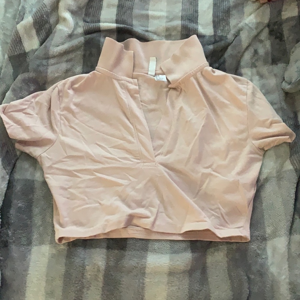 H&M, Small Pink Crop Top